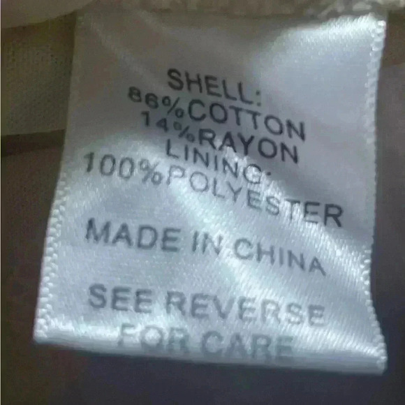 LUCY PARIS SIESTA CROCHET Top Cream Cropped Sweater Size Large - Picture 7 of 9